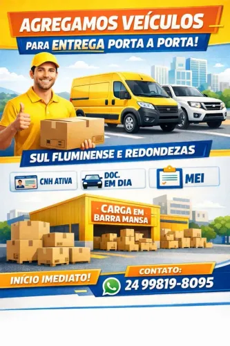 Agregamos Veiculos para Entregas