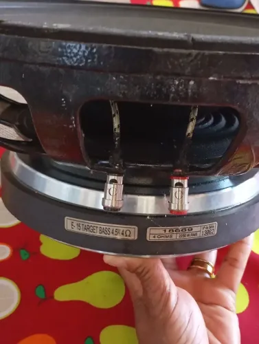 Vendo grave Eros 4.500 RMS o grave novo do nada parou não sei qual o motivo grave de 15 