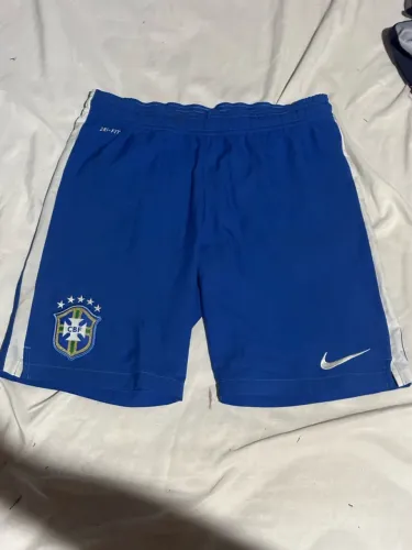 Short Nike Seleção Brasileira CBF Original Azul Dri-FIT + meião de brinde