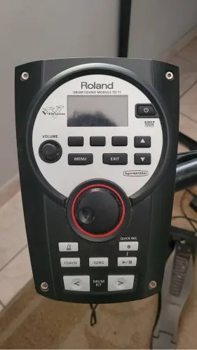 Bateria Roland TD11K - módulo e pads