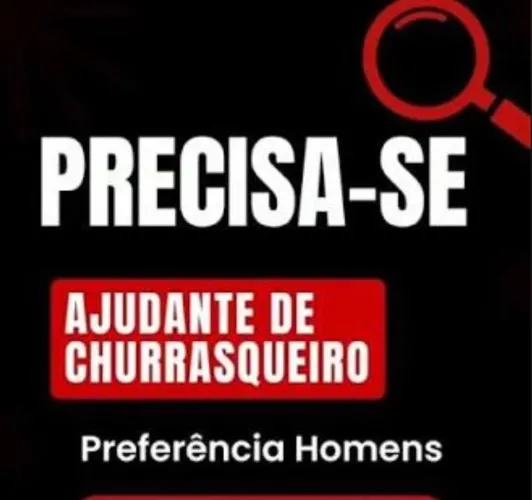 Auxiliar de churrasqueiro