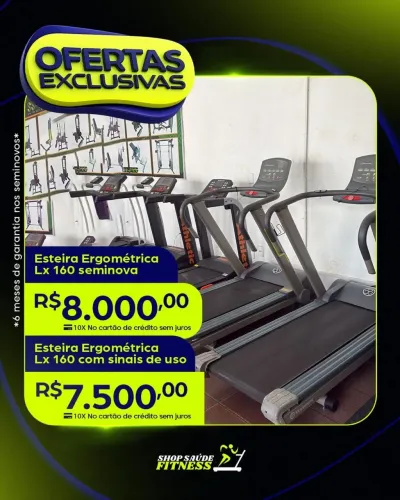 Esteira Ergométrica Lx 160 seminova