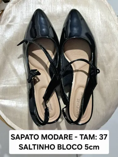 SAPATO FEMININO MODARE 37