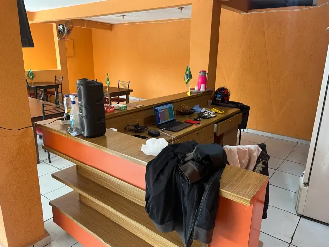 Balcão para restaurante