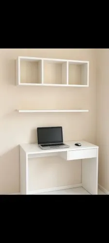 Kit para estudo em mdf /mesa+nicho+pratileira