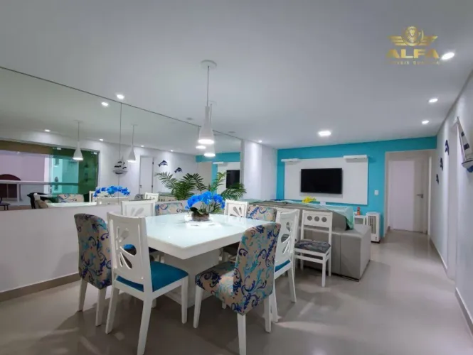 Perto da praia - Apartamento com 3 suítes - Condomínio com lazer - 2 vagas - Pitangueiras 