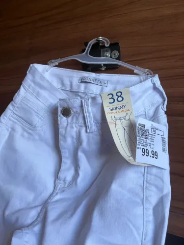 Calça Branca Skinny N:36/38 ( Na etiqueta)