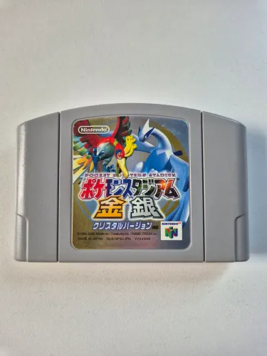 Pokémon Stadium Gold & Silver Nintendo 64 original Japonês