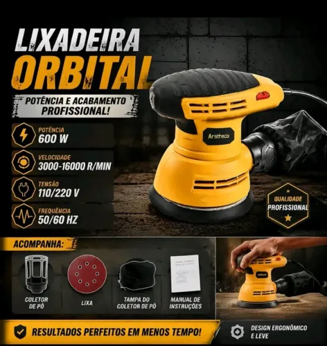 Lixadeira orbital