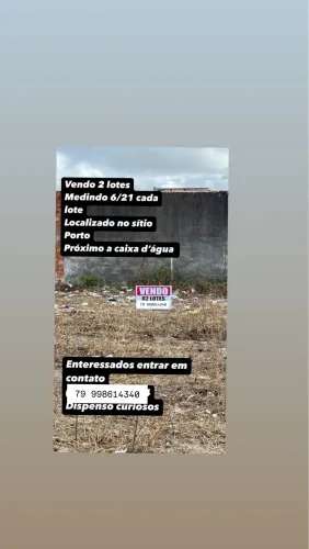 Vende-se terreno no sítio Porto