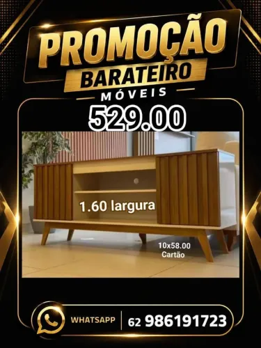 Rack para TV ripado alta qualidade
