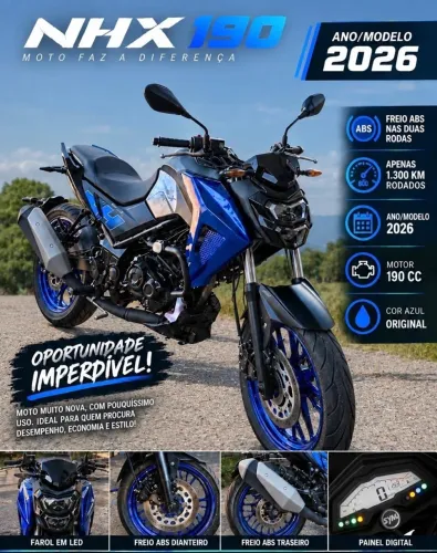 Dafra NHX 190 2026