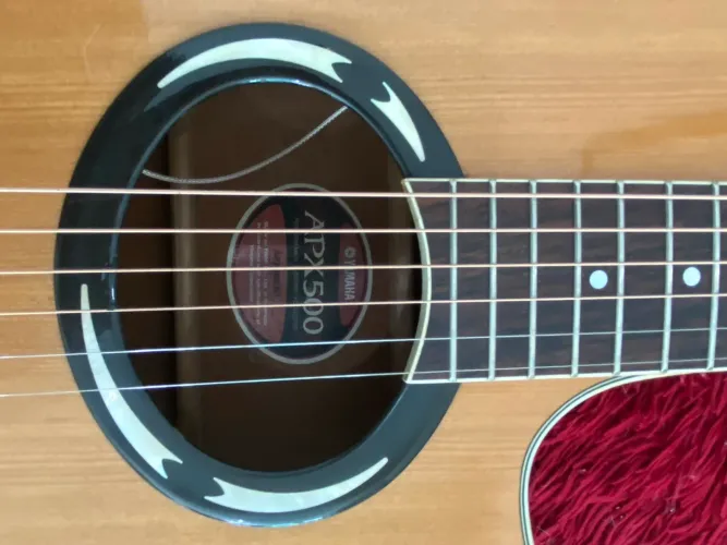 Violão aço Yamaha eletroacústico apx500