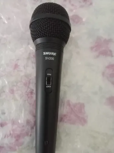 Microfone Shure SV 200 Com Cabo