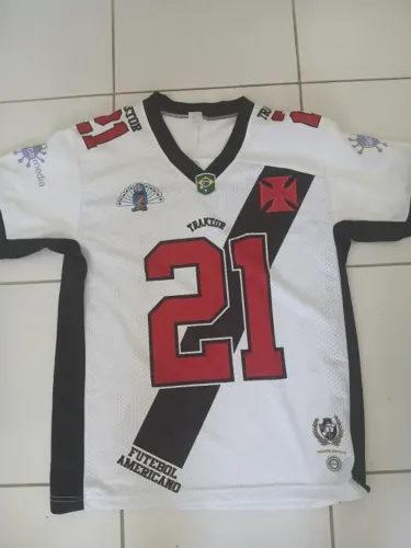 Camisa / Jersey Vasco da Gama Futebol Americano Traktor #21