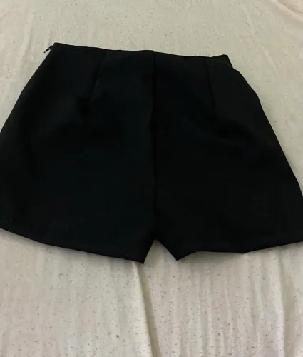 Short Alfaiataria Preto