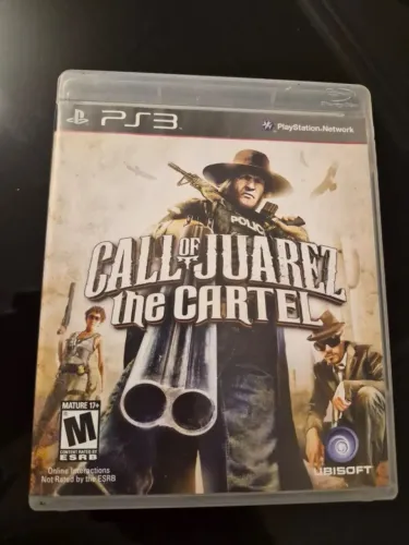 Jogo Call Of Juarez The Cartel PS3 Midia Física Original Impecável Usado