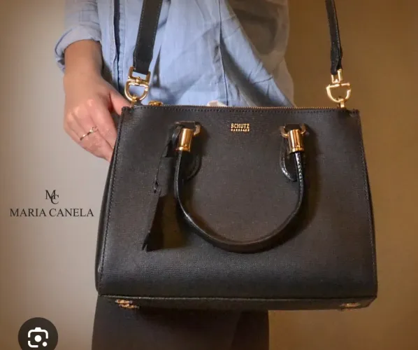 Bolsa Schütz preta sene nova ORIGINAL