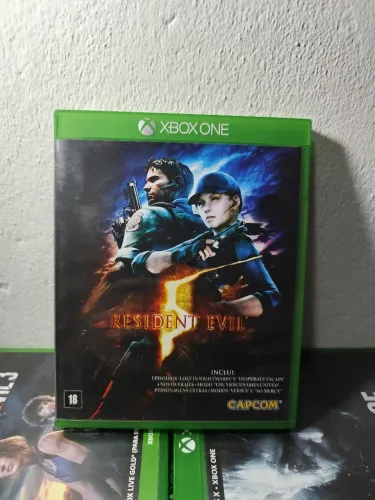 Jogo Resident Evil 5 - Xbox One e Series X Mídia Física