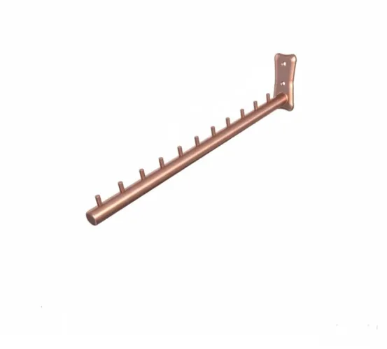 Arara para roupas RT de parede Rose Gold