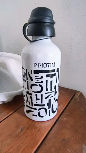 Squeeze Aluminium exclusive museum Inhotim 500ml - Modelo não comercializado mais