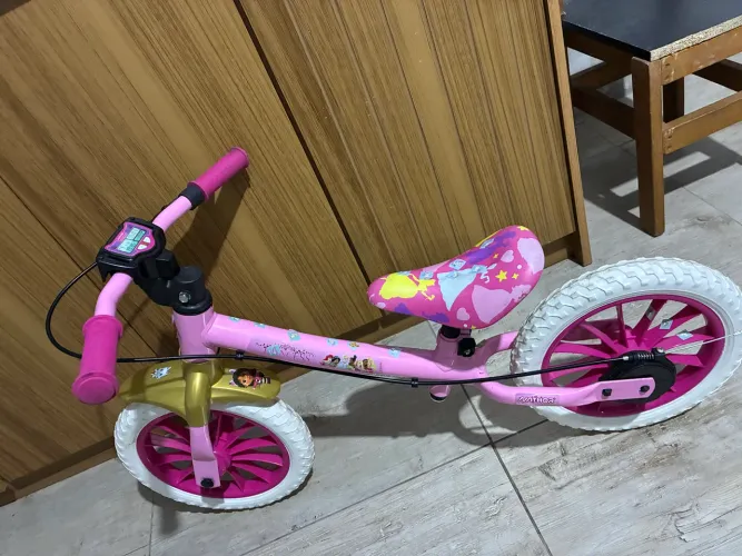 Bicicleta infantil rosa