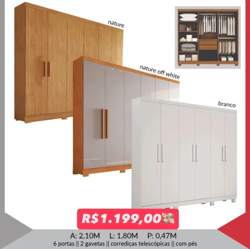 Guarda Roupa L290