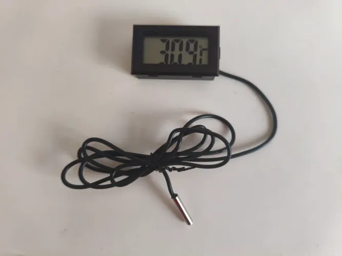 Termômetro Digital Com Sonda Para Aquário Freezer Chocadeira