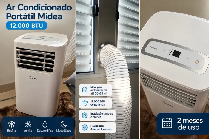 Ar condicionado Midea portátil
