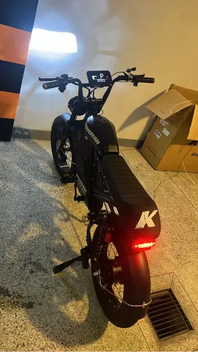 Bicicleta elétrica Konnan 1000W nominais - Acelerador em punho