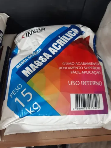 Massa Acrílica e Massa Corrida 15Kg Inkor