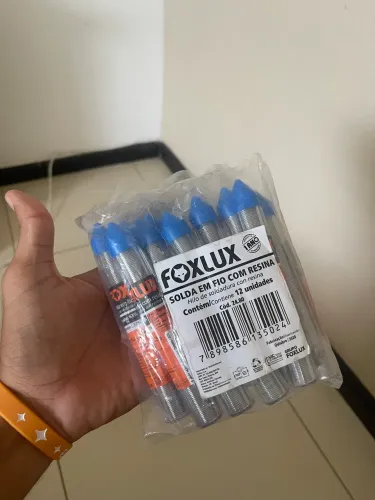 solda carretel foxlux