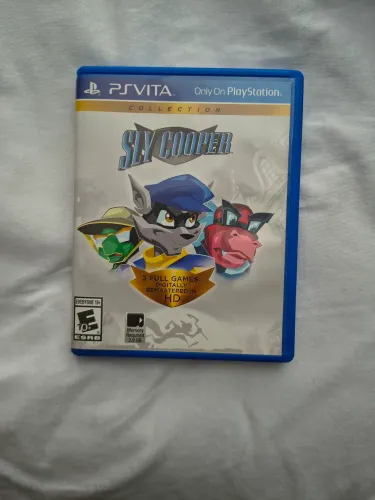 Jogo Sly Cooper Collection PsvIta Midia física impecável