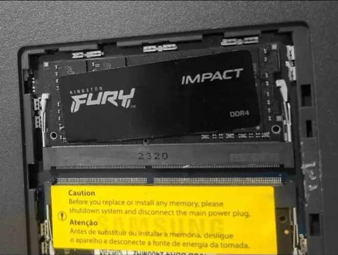 Memoria RAM 16gb DDR4 notebook<br>DDR4 Kingston Fury Impact