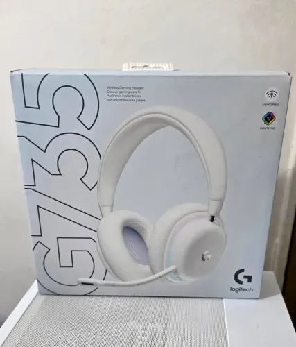 Headset Gamer Sem Fio Logitech G735 LIGHTSPEED, Bluetooth, PC, Android, iOS - Novo/Lacrado