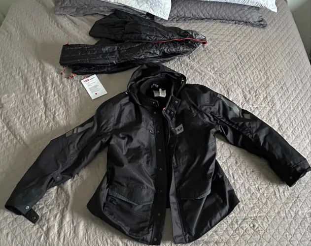 Jaqueta LS2 metrópoles EVO original 3XL impermeável com manta interna removível.
