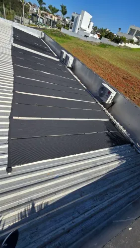 Placa solar para piscina