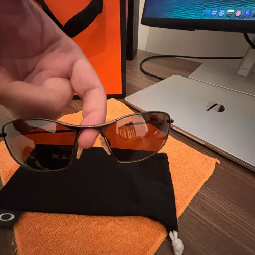 Óculos Oakley Whisker Satin Pewter Prizm Tungsten Polarized