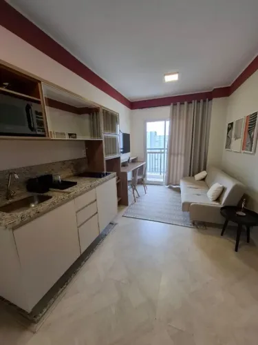 Apartamento de 1 dormitório mobiliado para alugar na Bela Vista/Paraíso