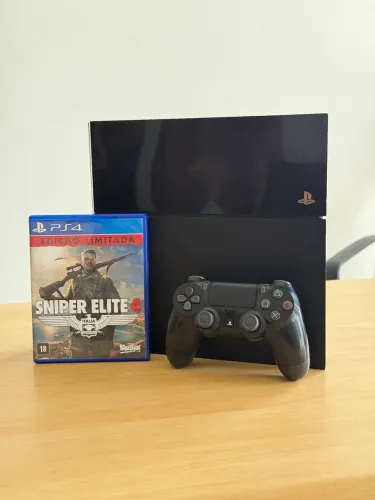 PlayStation 4 Fat - 1 Tb /1 Controle /1 Jogo