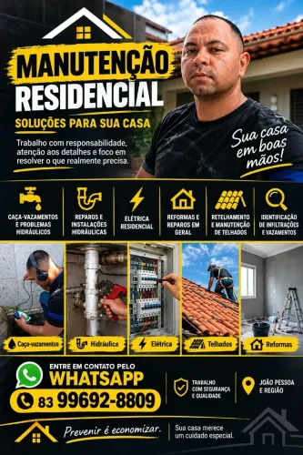Tm caça vazamento e reformas