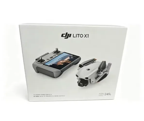 Drone DJI Lito X1 fly combo NOVO imagens aéreas cinematográficas