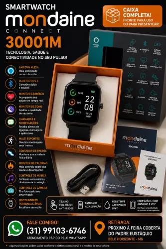 Smartwatch Mondaine Connect 30001M