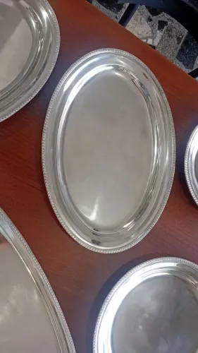 Conjunto de Bandeja Antiga SILVER PLATED