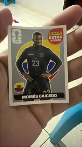 Figurinha Copa 2026 - Moisés Caicedo