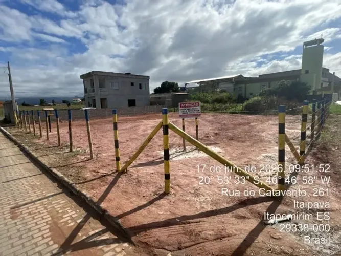 Terreno 446 m² (2 lotes) em Itaipava, Itapemirim/ES - Documentação em dia