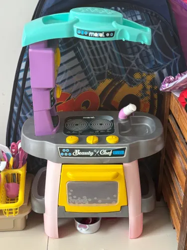 Mini cozinha de brinquedo 