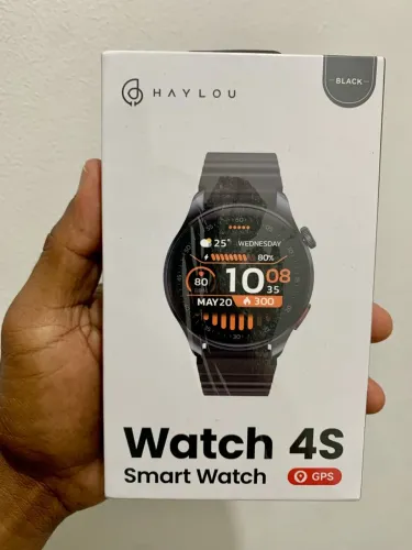 Smartwatch Haylou Watch 4s Gps integrado Strava Amoled Siri Original
