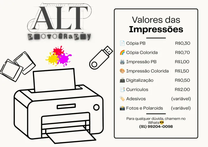 Tudo para Impressão e Criação