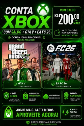 Xbox com saldo